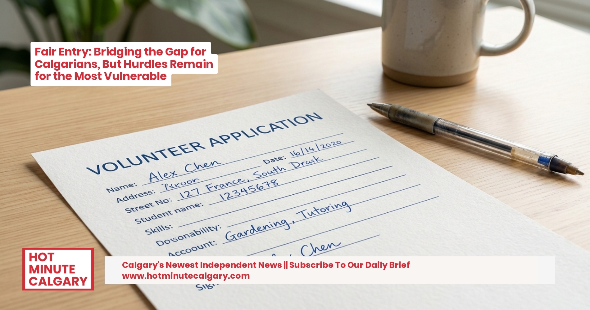 Fair Entry: Bridging the Gap for Calgarians, But Hurdles Remain for the Most Vulnerable