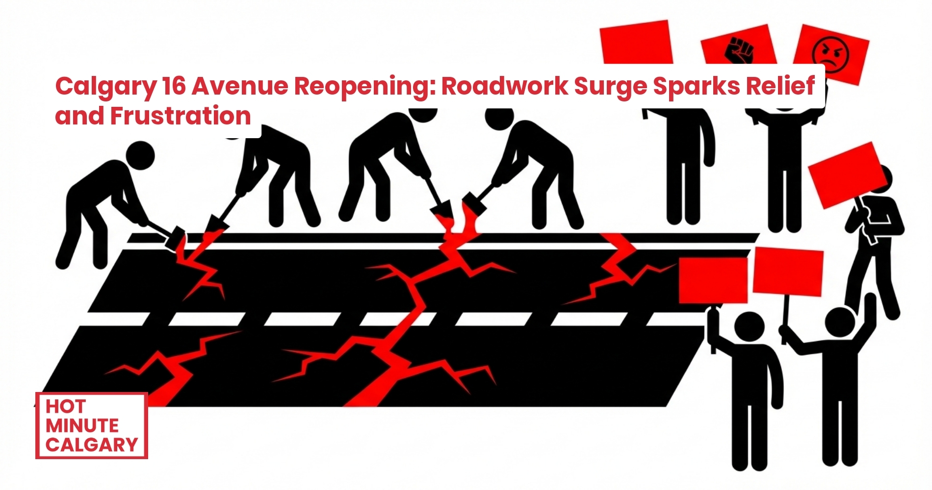 Calgary 16 Avenue Reopening: Roadwork Surge Sparks Relief and Frustration