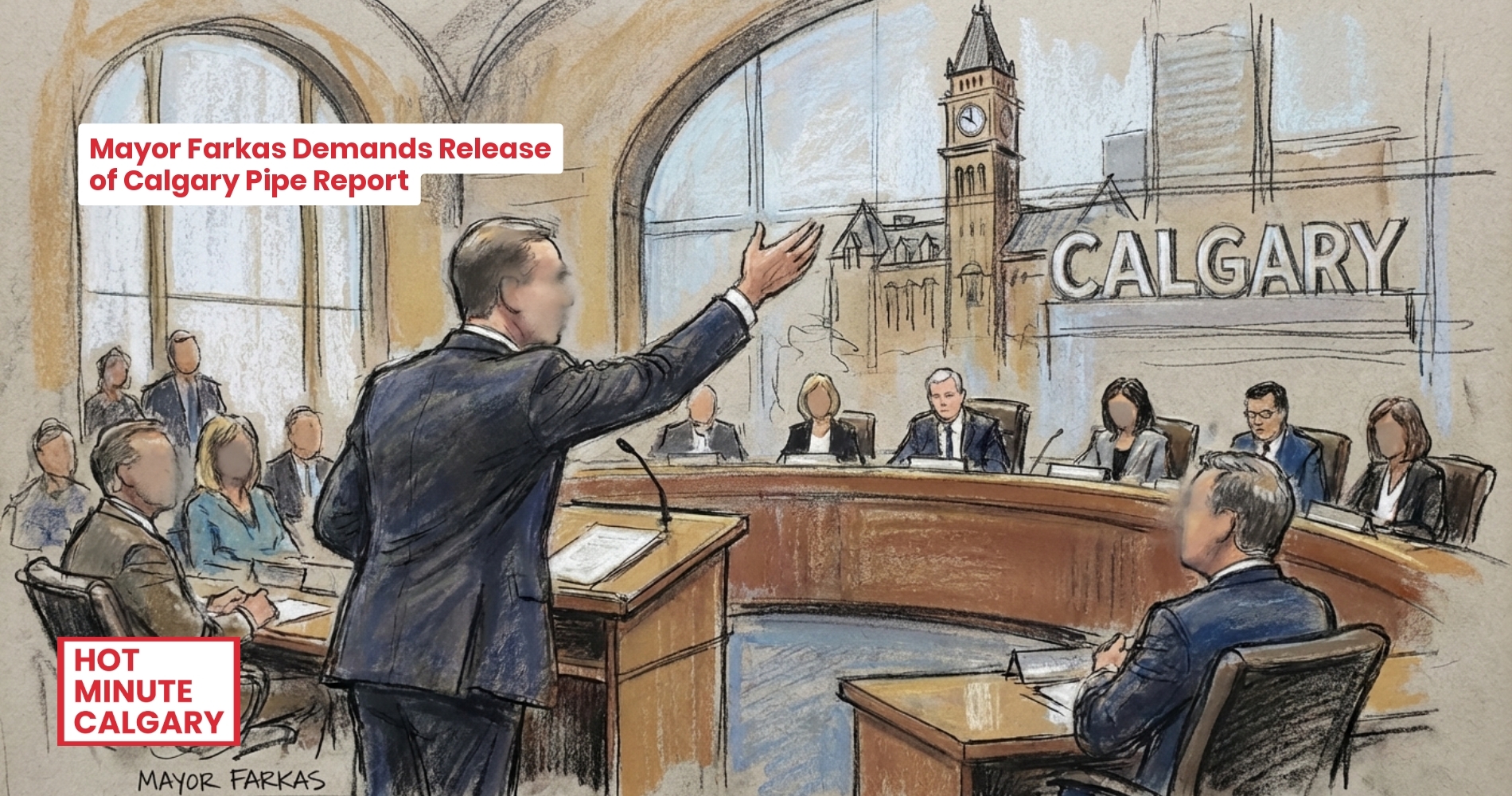 Mayor Farkas Demands Release of Calgary Pipe Report