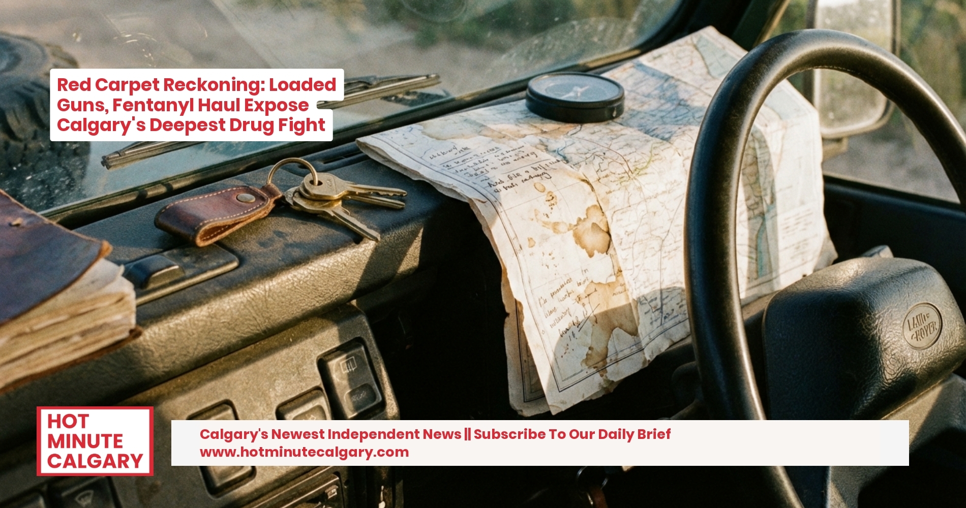 Red Carpet Reckoning: Loaded Guns, Fentanyl Haul Expose Calgary's Deepest Drug Fight