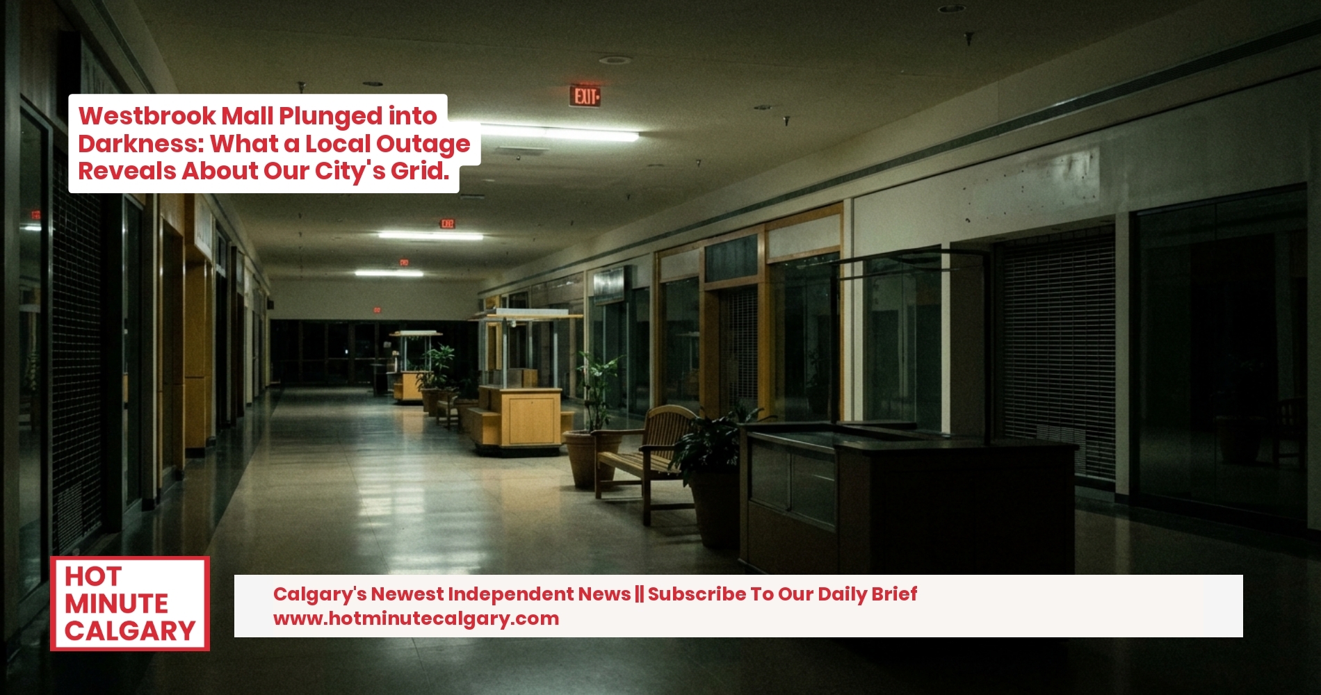 Westbrook Mall Plunged into Darkness: What a Local Outage Reveals About Our City's Grid.