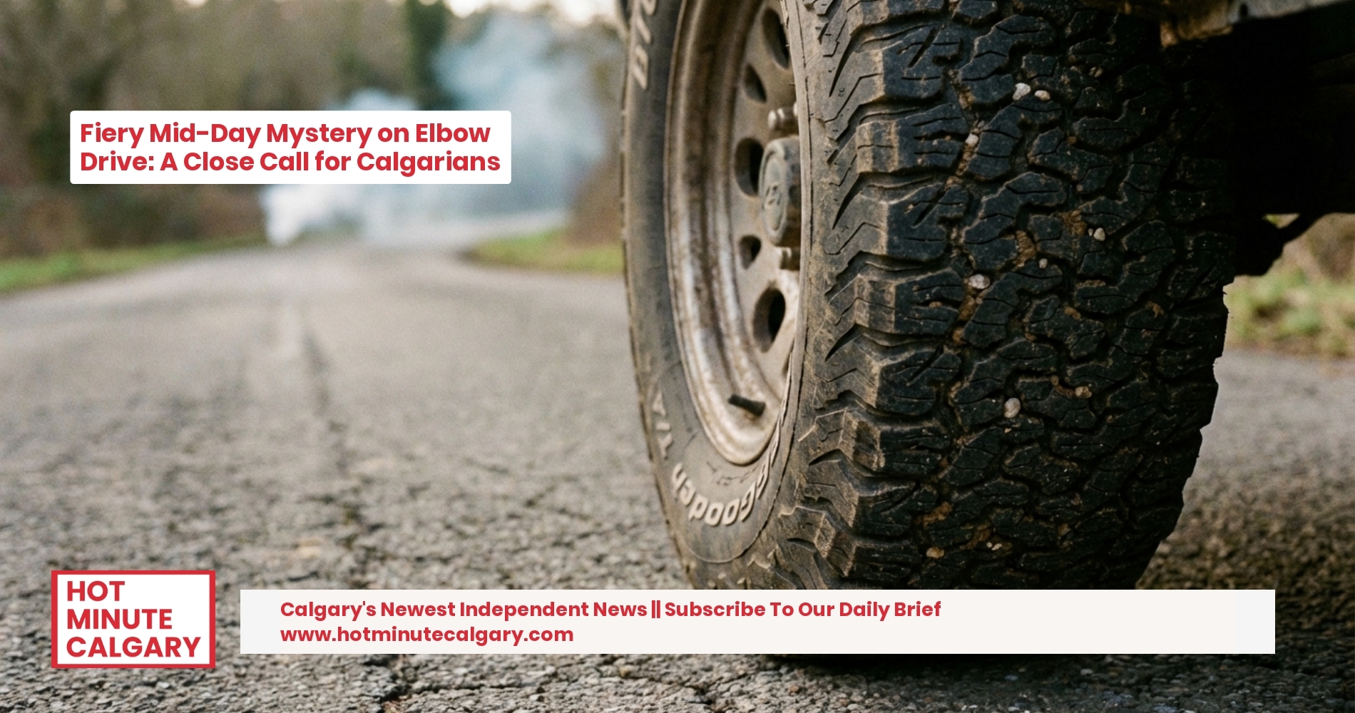 Fiery Mid-Day Mystery on Elbow Drive: A Close Call for Calgarians