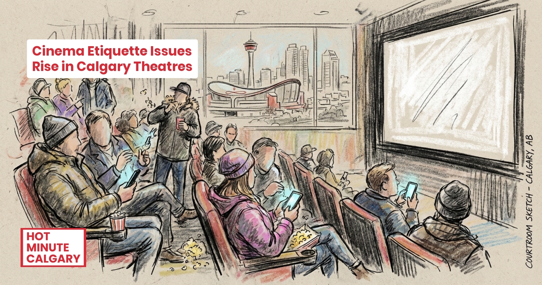 Cinema Etiquette Issues Rise in Calgary Theatres