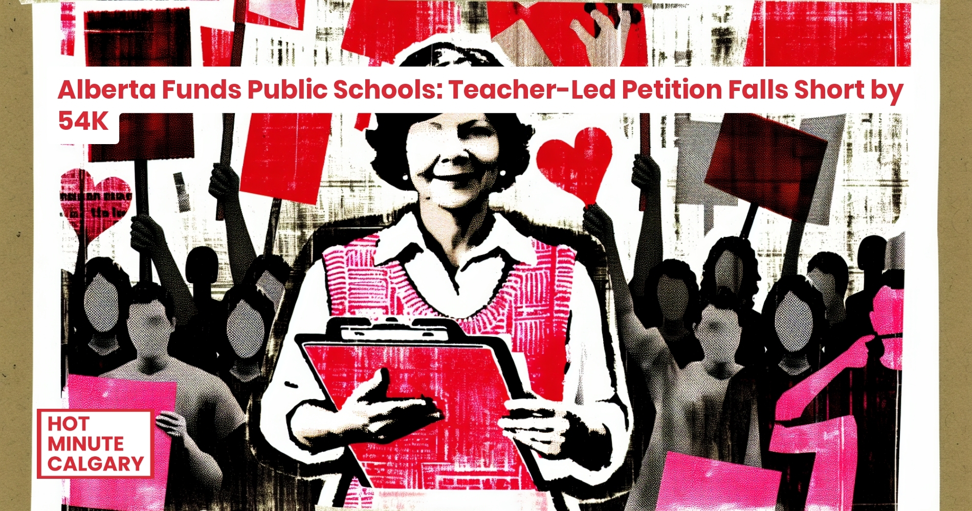Alberta Funds Public Schools: Teacher-Led Petition Falls Short by 54K