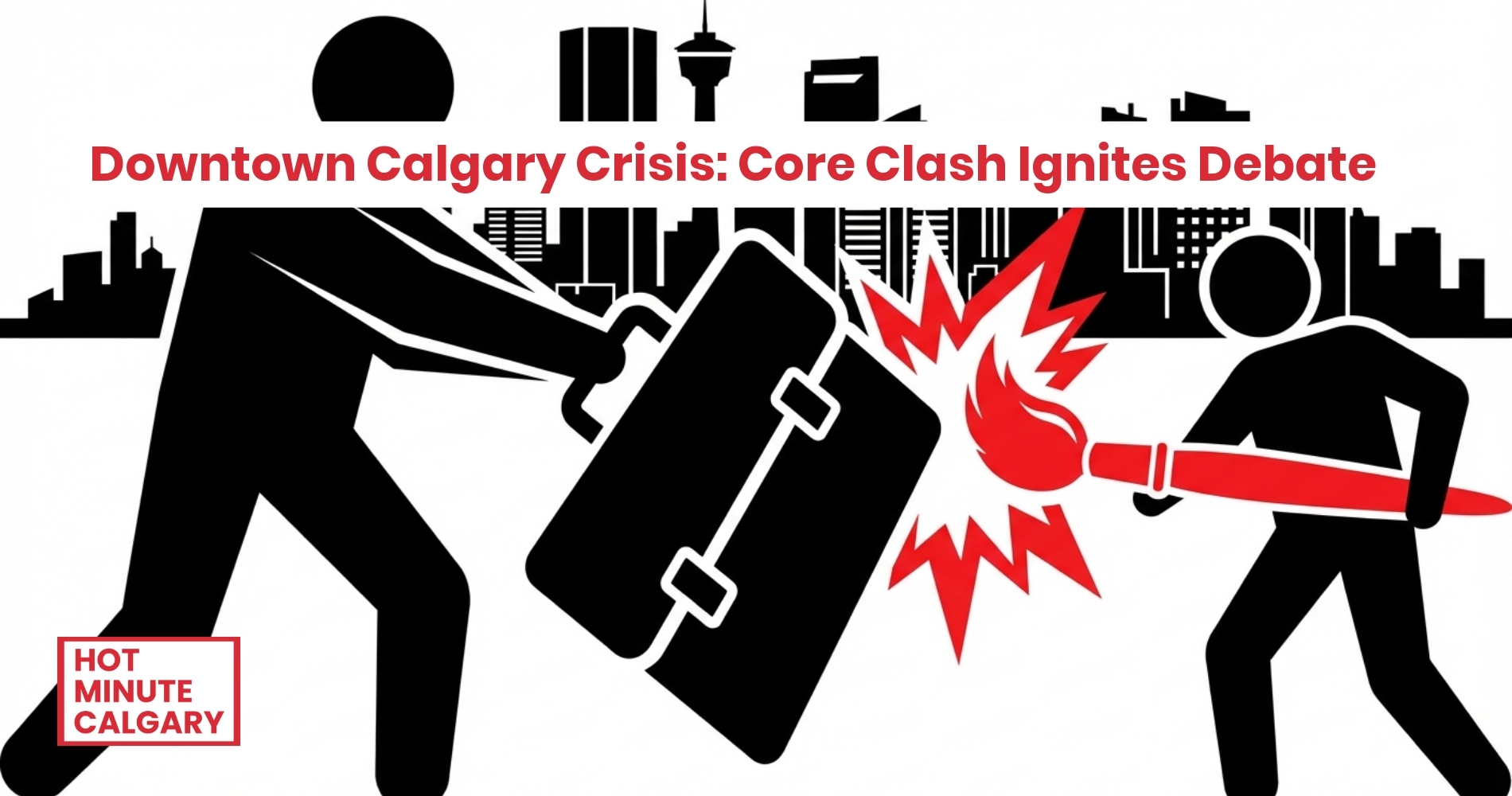 Downtown Calgary Crisis: Core Clash Ignites Debate
