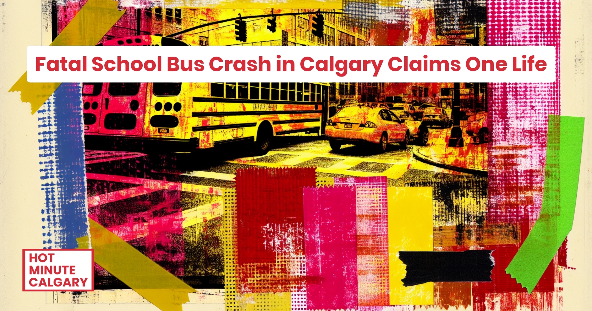 Calgary Traffic Safety: Fatal School Bus Crash Claims One Life