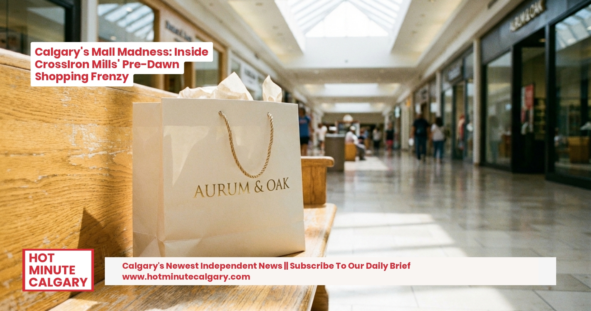 Calgary's Mall Madness: Inside CrossIron Mills' Pre-Dawn Shopping Frenzy