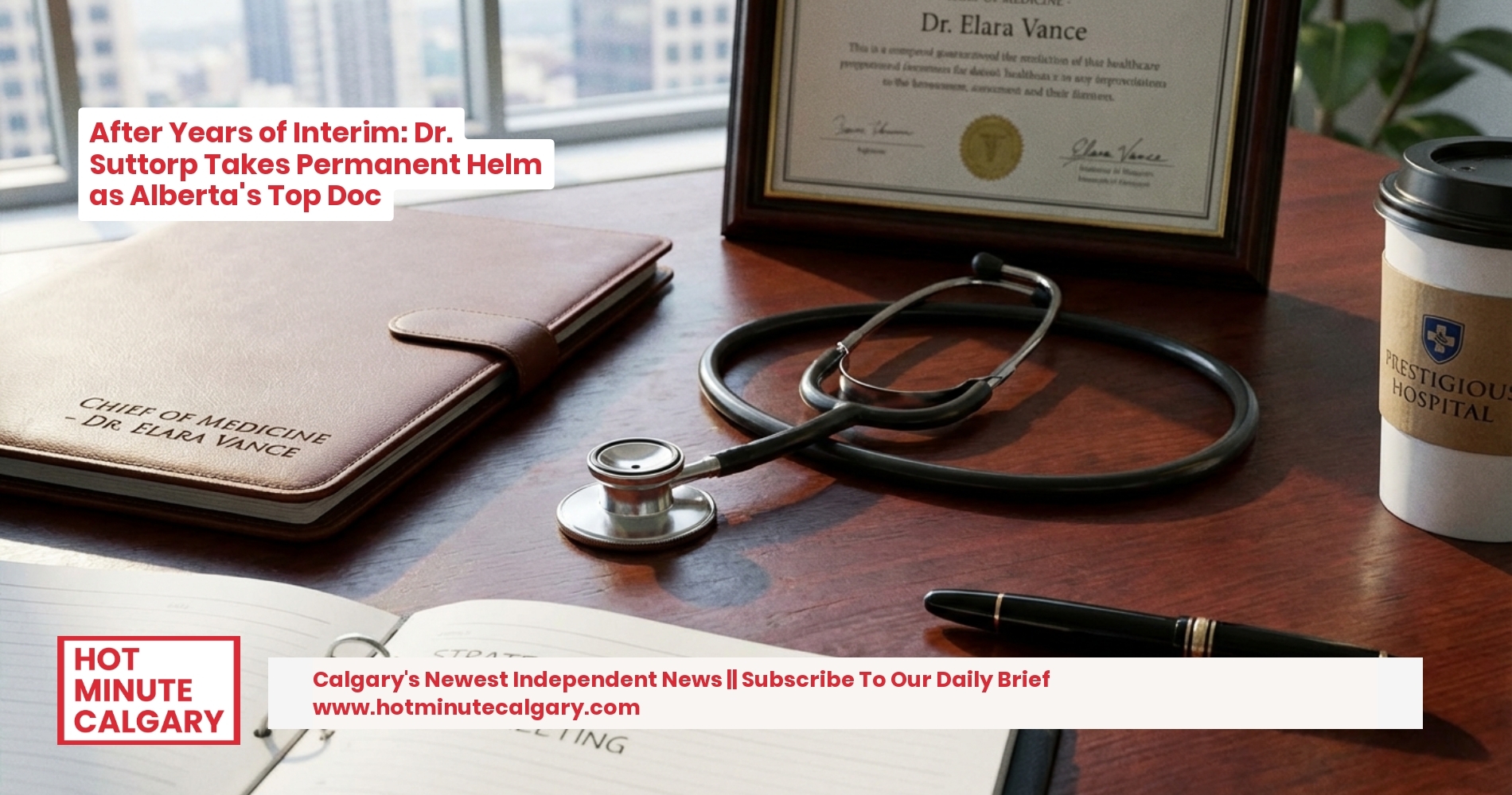 After Years of Interim: Dr. Suttorp Takes Permanent Helm as Alberta's Top Doc