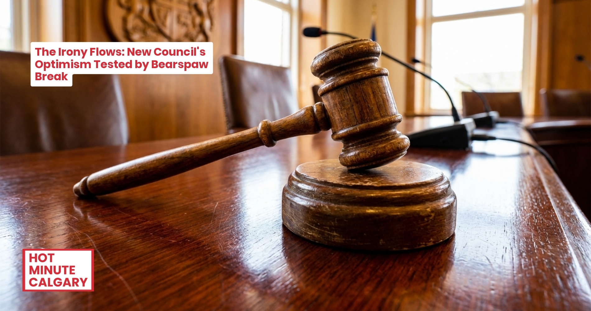 The Irony Flows: New Council's Optimism Tested by Bearspaw Break