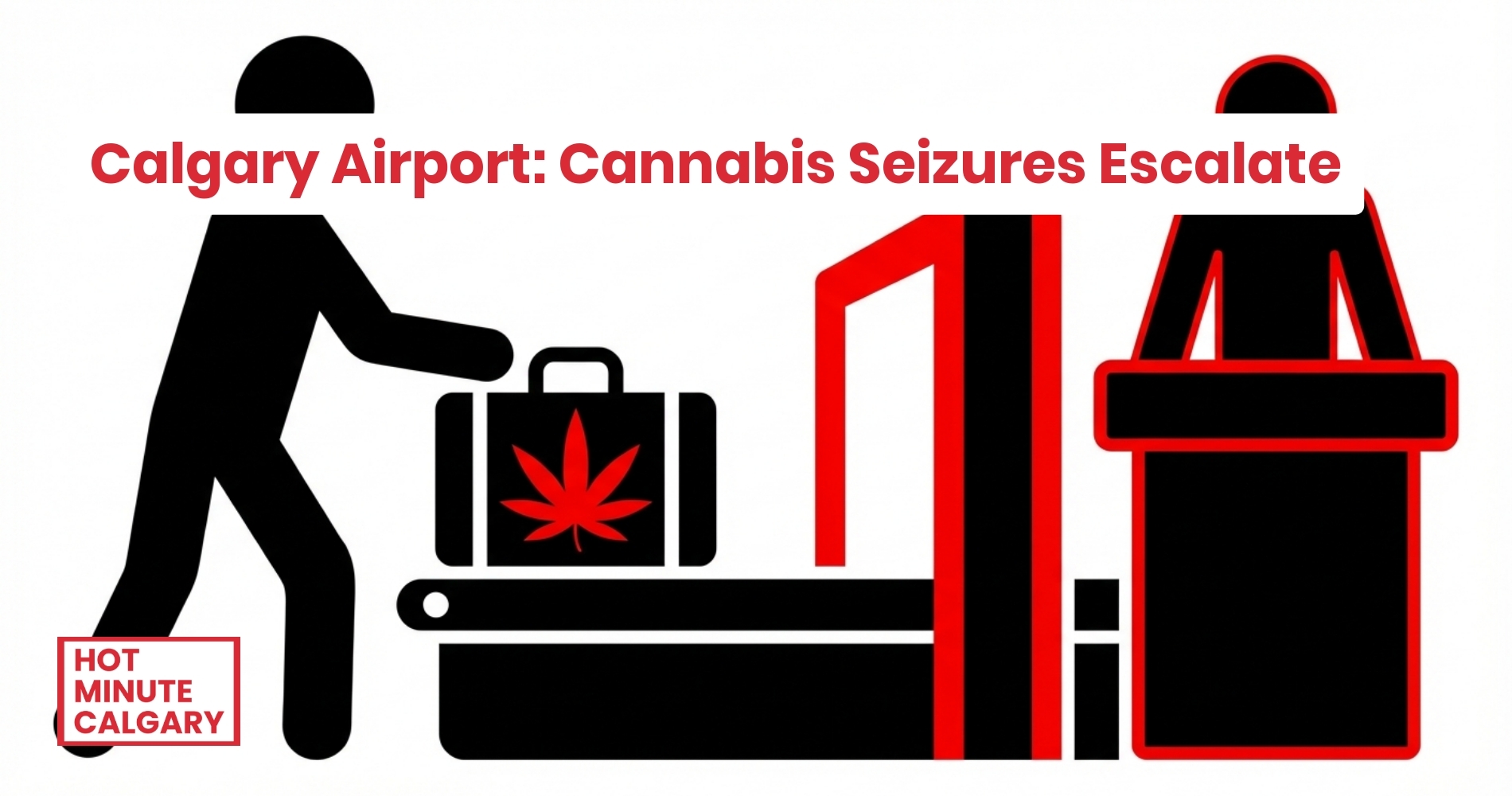 Calgary Airport: Cannabis Seizures Escalate