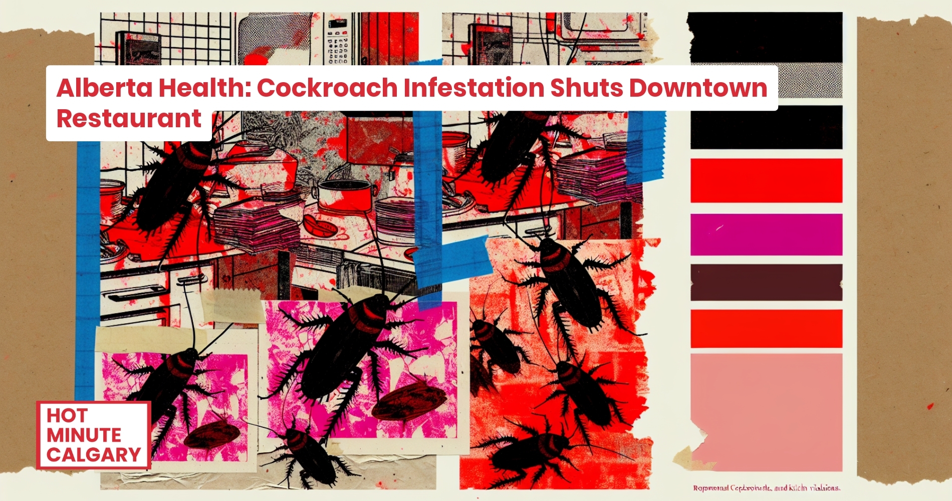 Alberta Health: Cockroach Infestation Shuts Downtown Restaurant