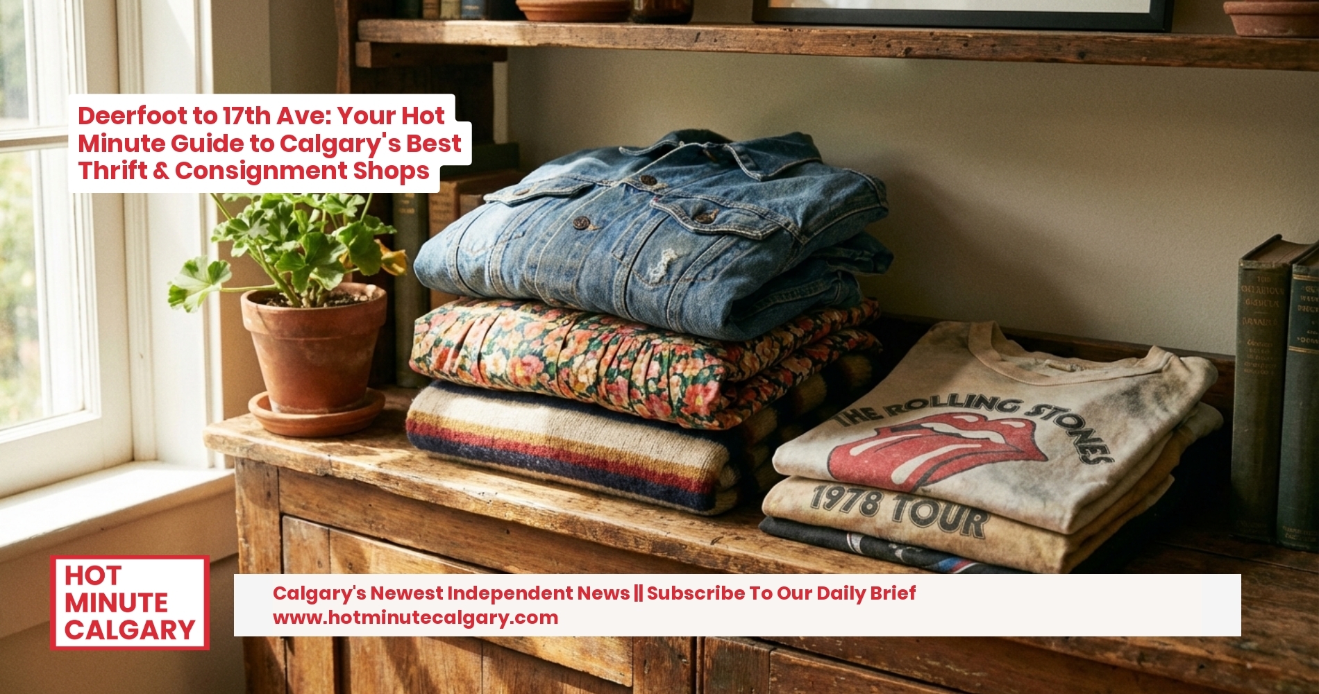 Deerfoot to 17th Ave: Your Hot Minute Guide to Calgary's Best Thrift & Consignment Shops