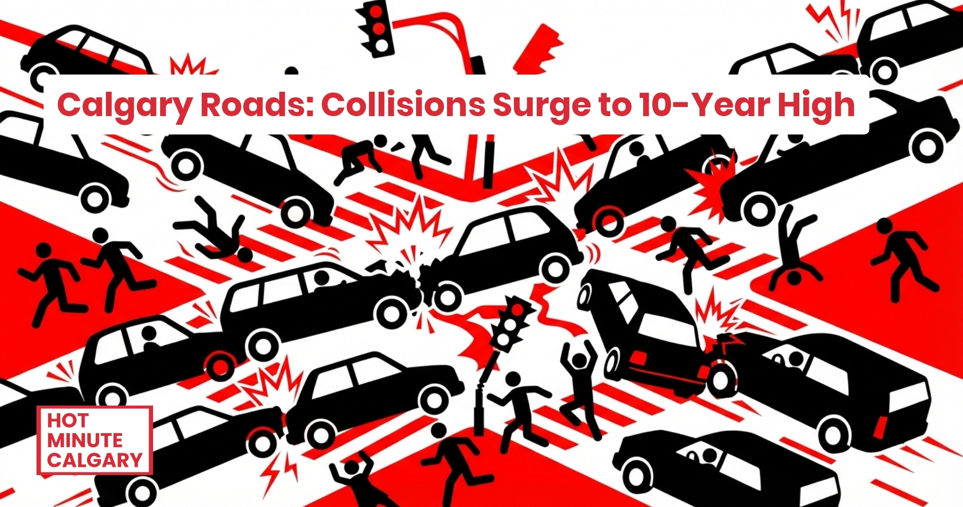 Calgary Roads: Collisions Surge to 10-Year High