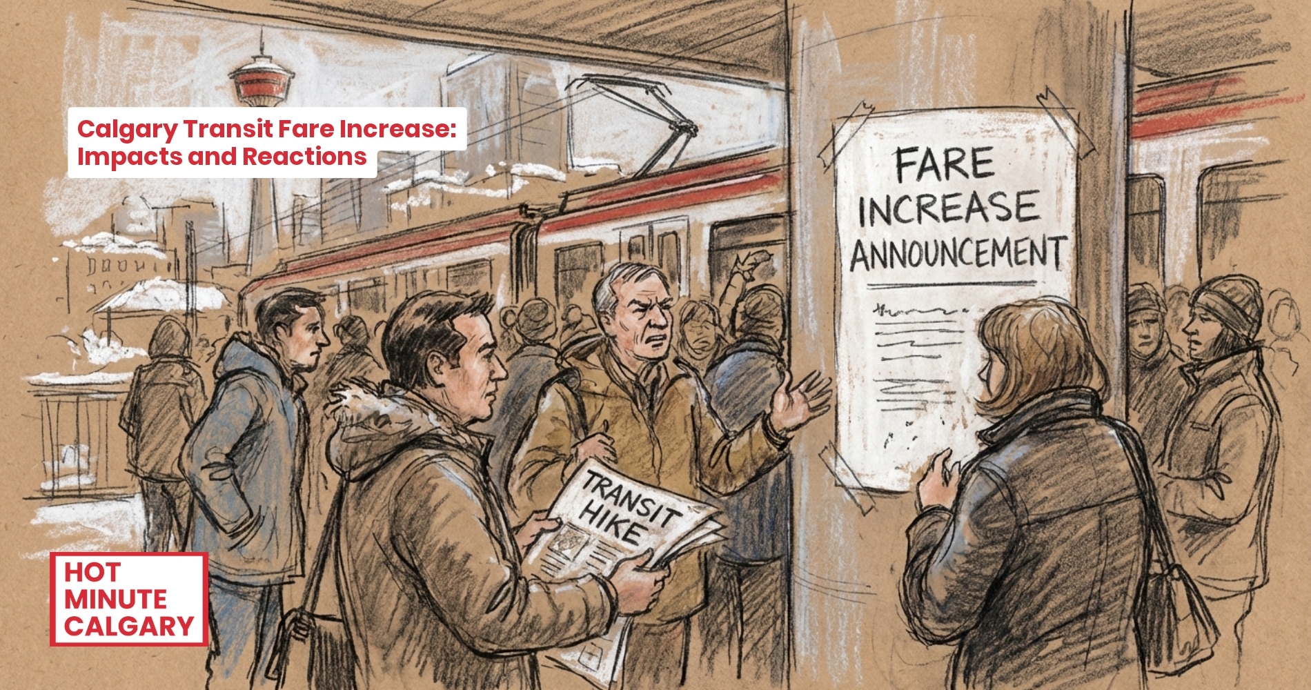 Calgary Transit Fare Hike Sparks Debate