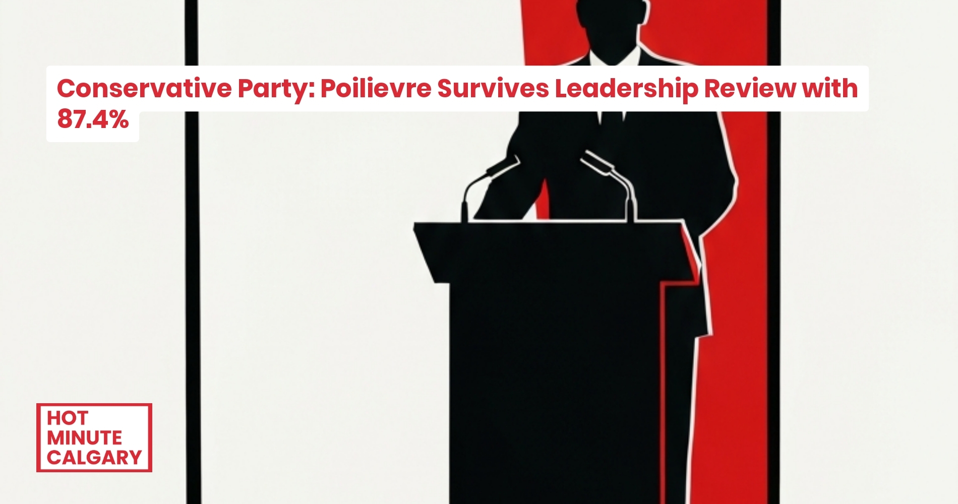 Conservative Party: Poilievre Survives Leadership Review with 87.4%
