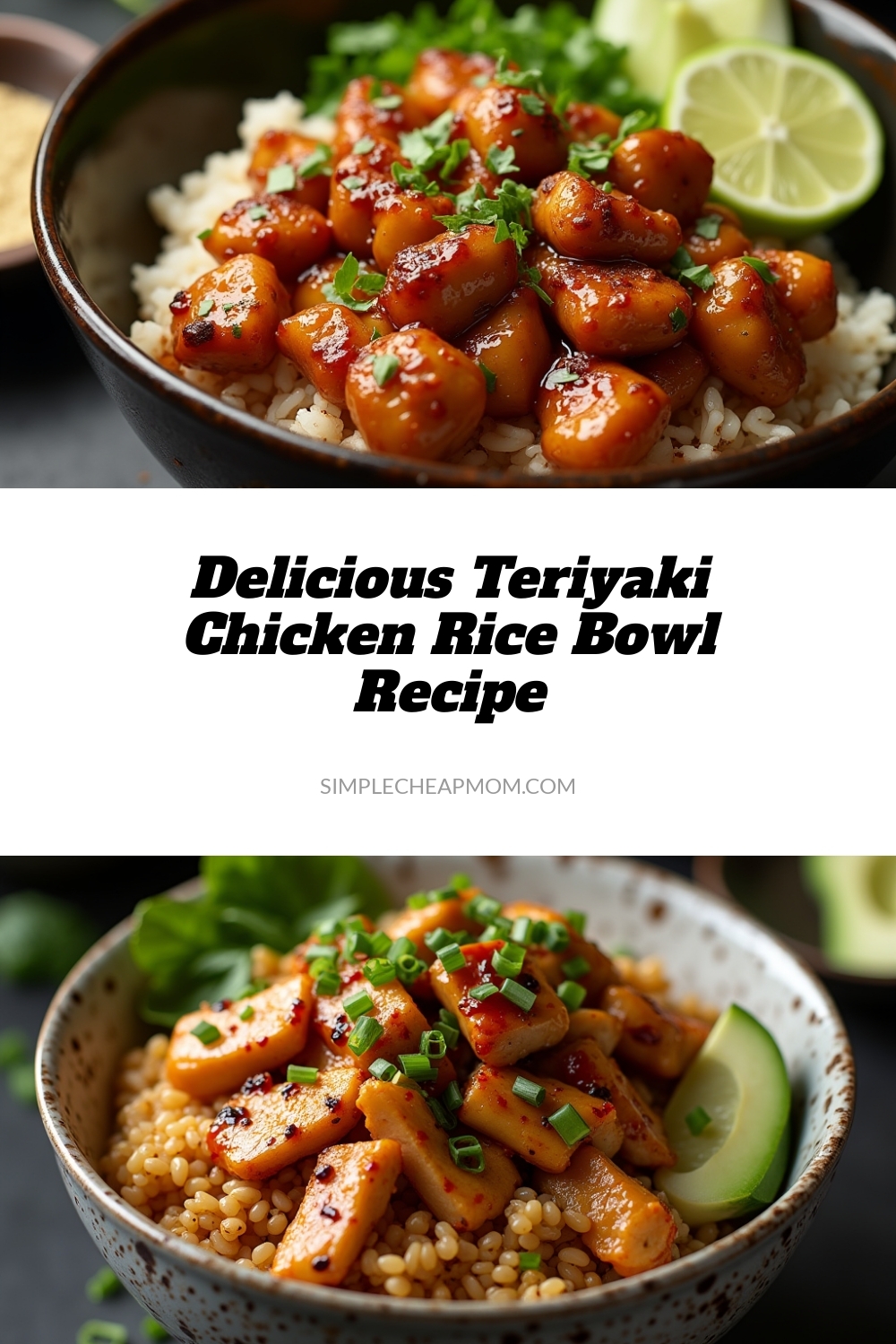 Delicious Teriyaki Chicken Rice Bowl Recipe