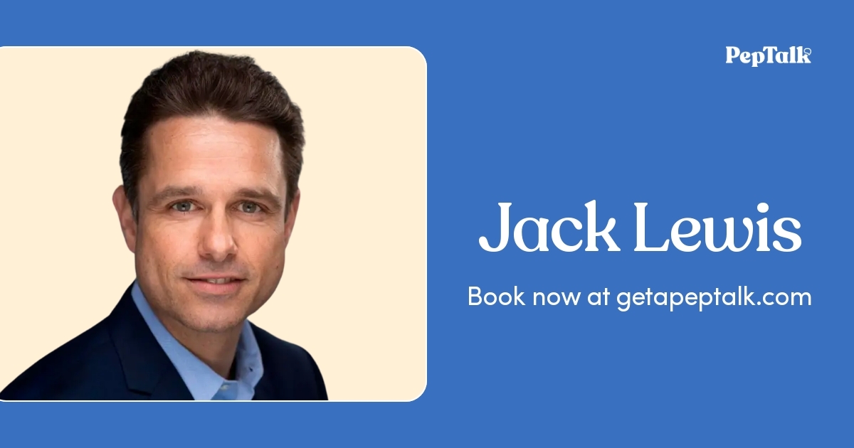 Dr Jack Lewis, Speaker | Neuroscientist, Author