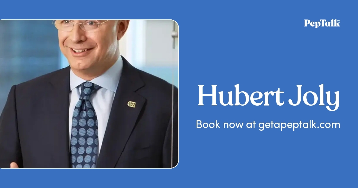 Hubert Joly, Speaker | Business Leader, Former CEO