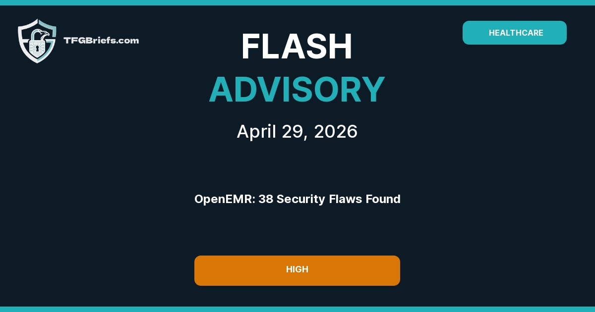 Flash Advisory: 38 Security Flaws Discovered in OpenEMR Platform Used by 100,000+ Healthcare Providers