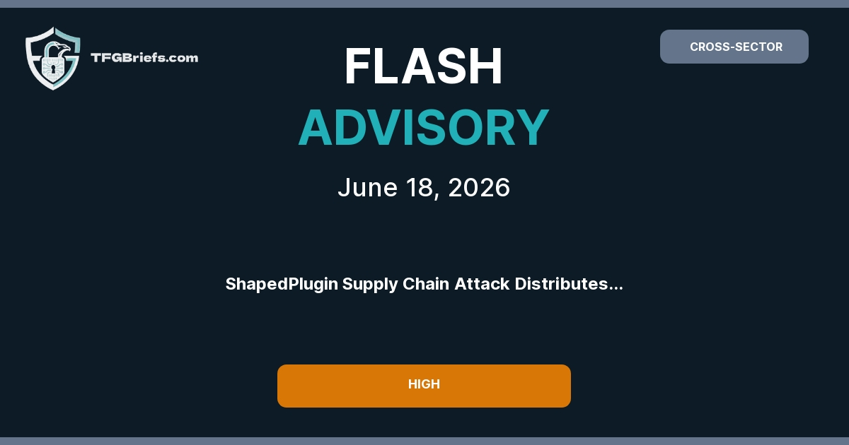Flash Advisory: ShapedPlugin Supply Chain Attack Distributes Malware via Official WordPress Updates