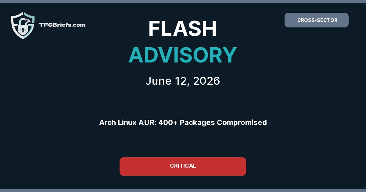 Flash Advisory: Critical: 400+ Arch Linux AUR Packages Compromised with Infostealer and eBPF Rootkit