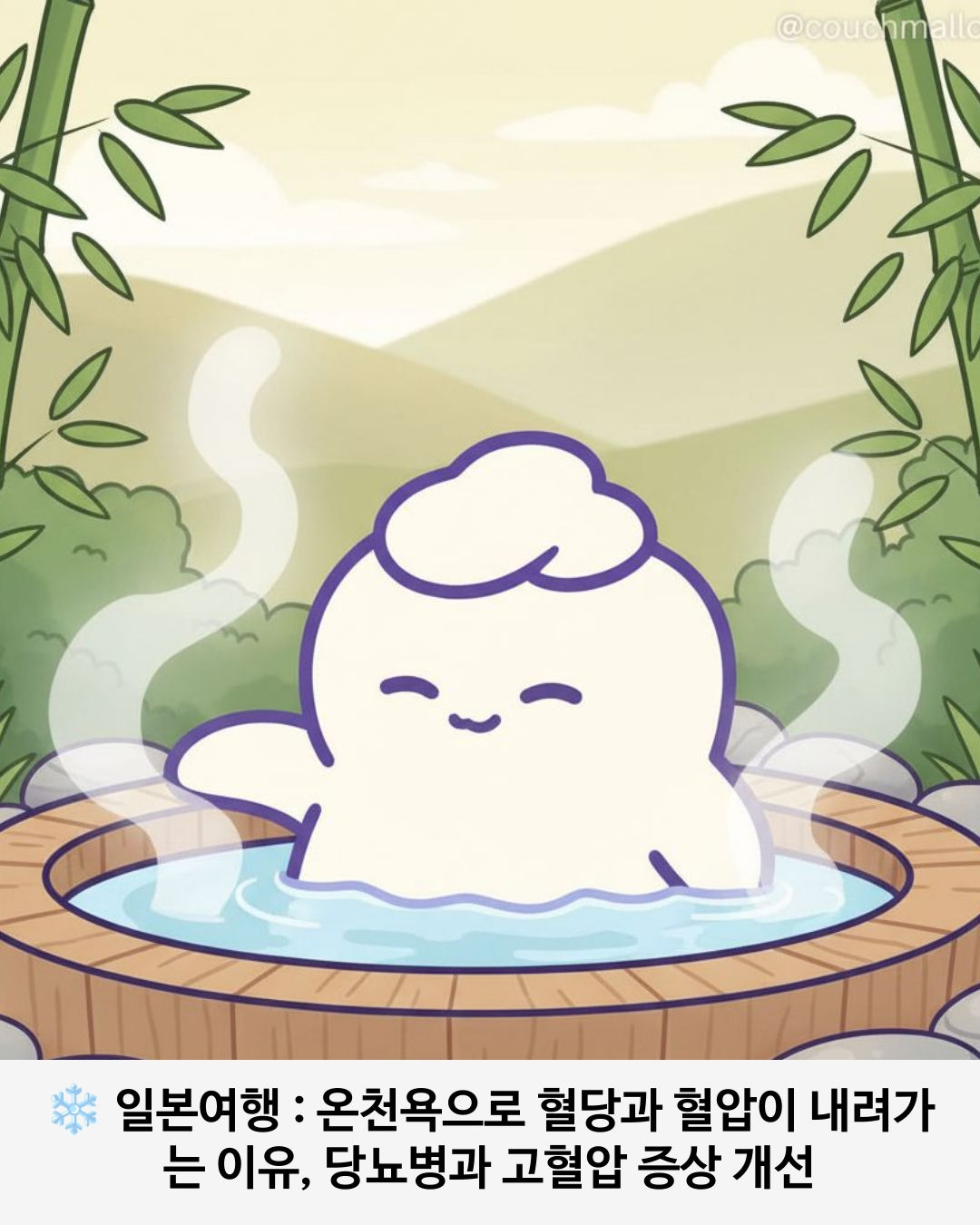 온천욕으로 혈당과 혈압이 내려가는 이유, 당뇨병과 고혈압 증상 개선