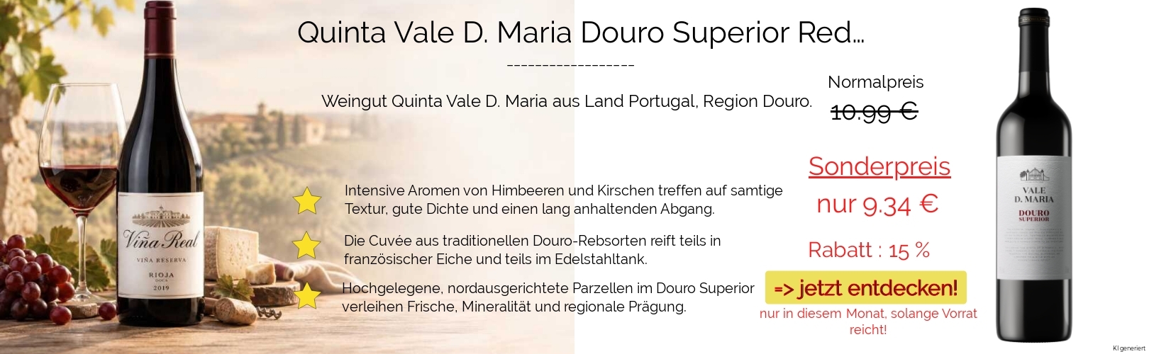 Aktion - Quinta Vale D. Maria Douro Superior Red