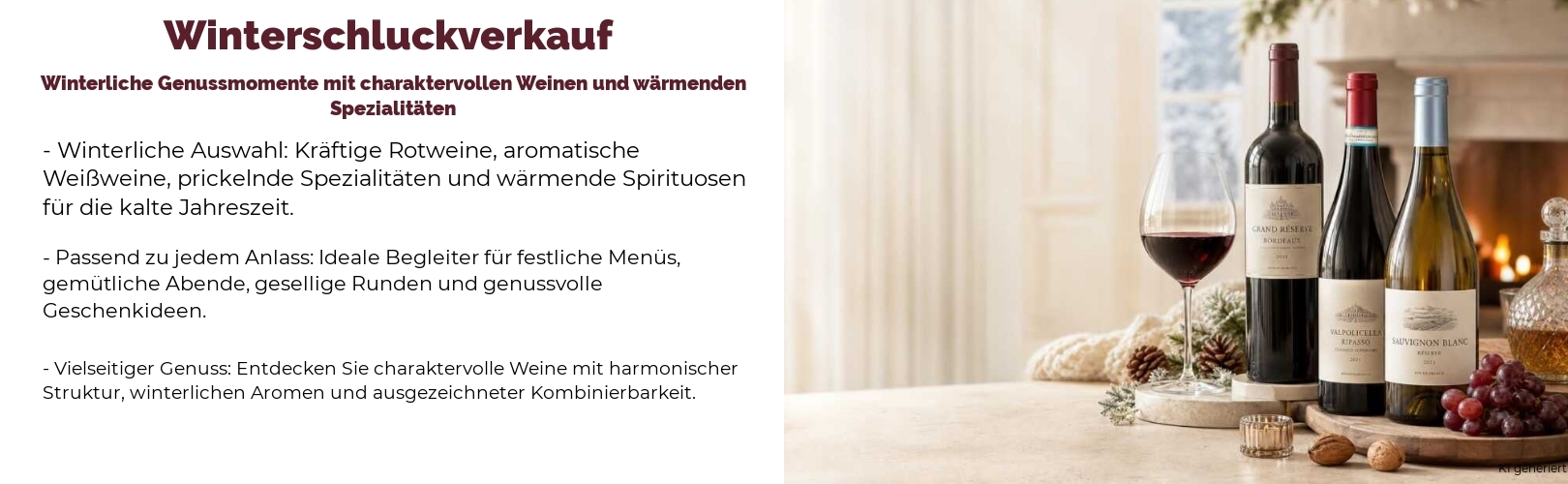 Winterschluckverkauf