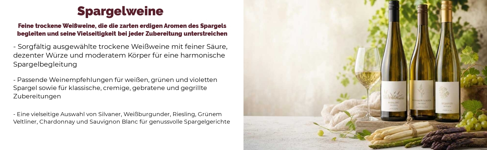 Spargelweine