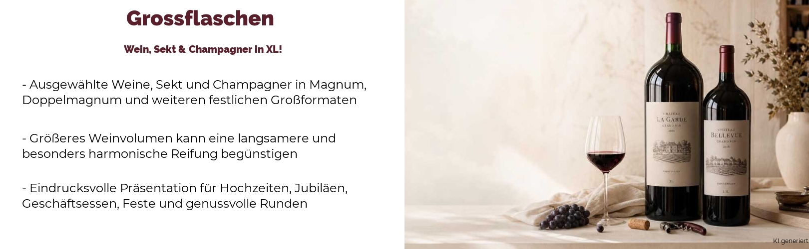 Grossflaschen