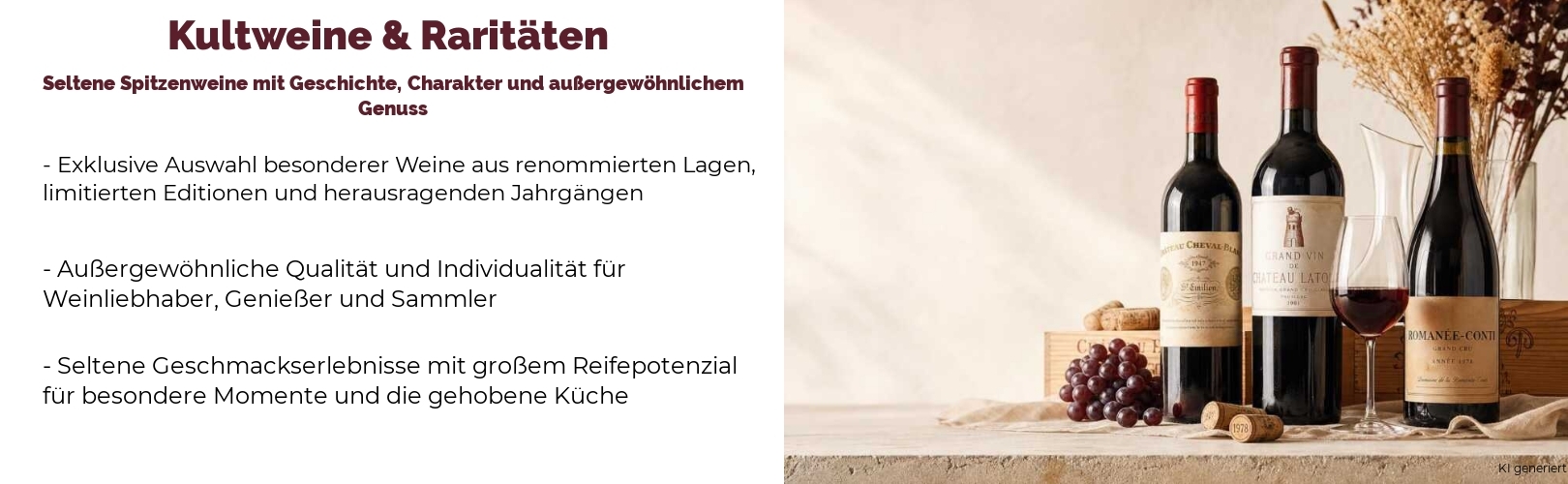 Kultweine & Raritäten