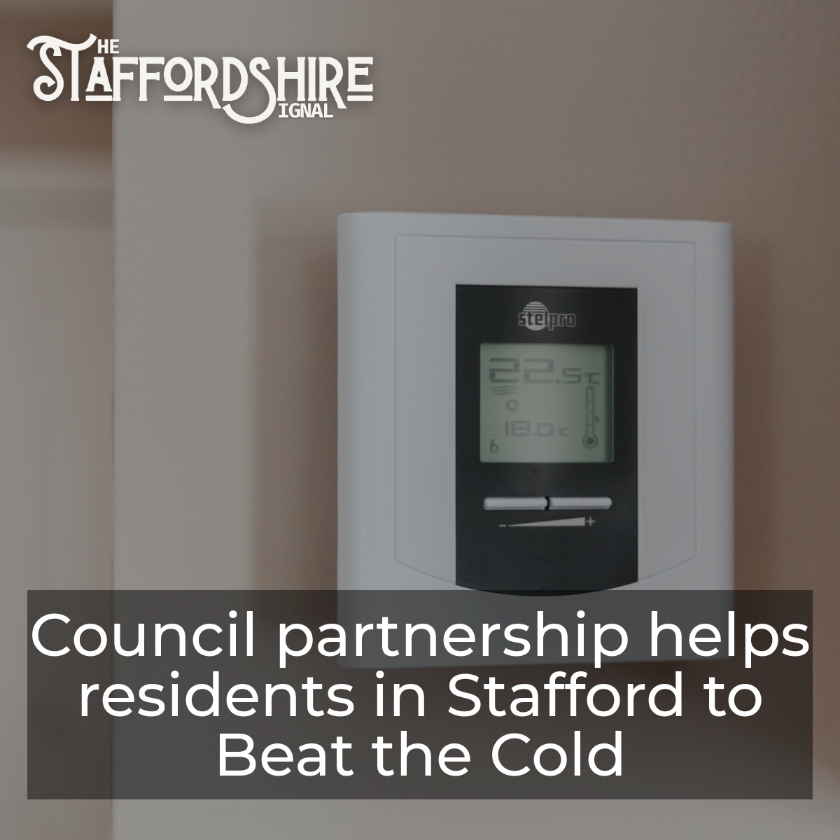 Council partnership helps residents in Stafford to Beat the Cold